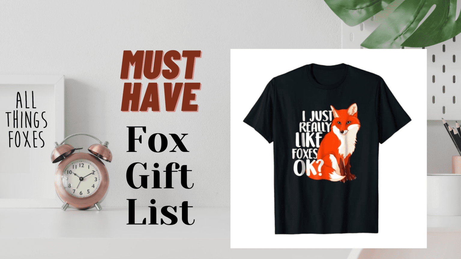 Must Have Fox Gifts - All Things Foxes | Gifts and Collectibles