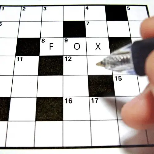 Interactive Fox Crossword Puzzles (Desktop Only) All Things Foxes