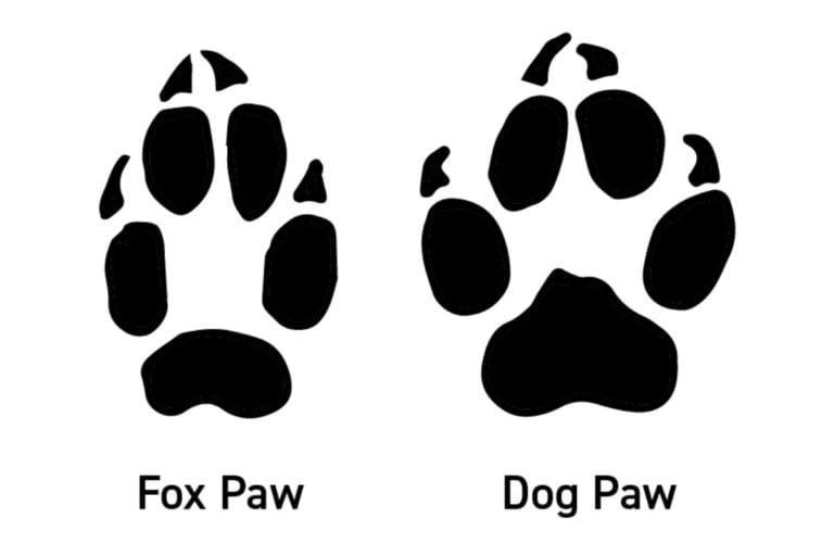 Fox Tracks | How to Identify Fox Footprints - All Things Foxes